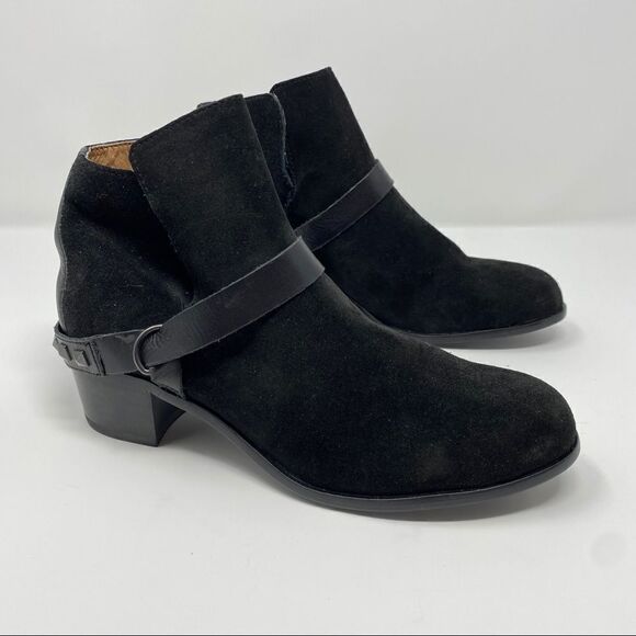 Anthropologie H. London Boots Harness Boho 37 - Picture 1 of 7